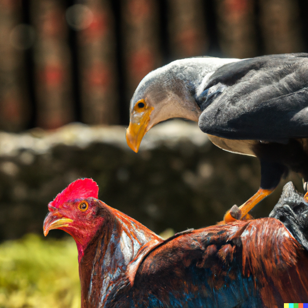 El águila y los gallos | Anecdonet | Anécdotas y más cosas
