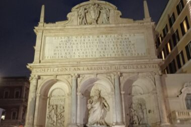 La fuente de Moisés (Fontana del Mosè)